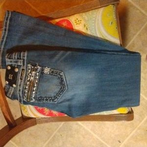 Miss Me jeans size 27x34 inseam